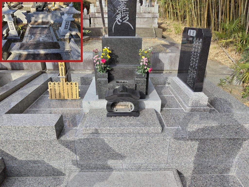 墓所クリーニング